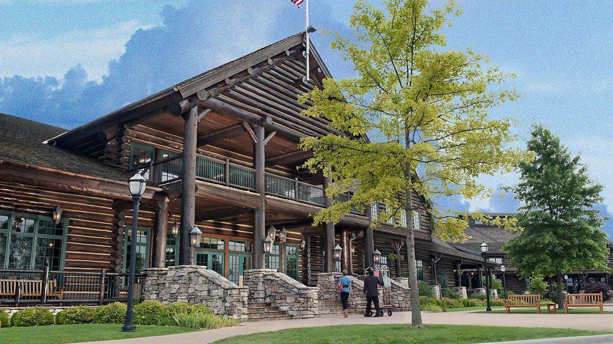 The Keeter Center, inside a rustic lodge, includes a hotel, restaurant and gift shop selling handcrafted student-made products.