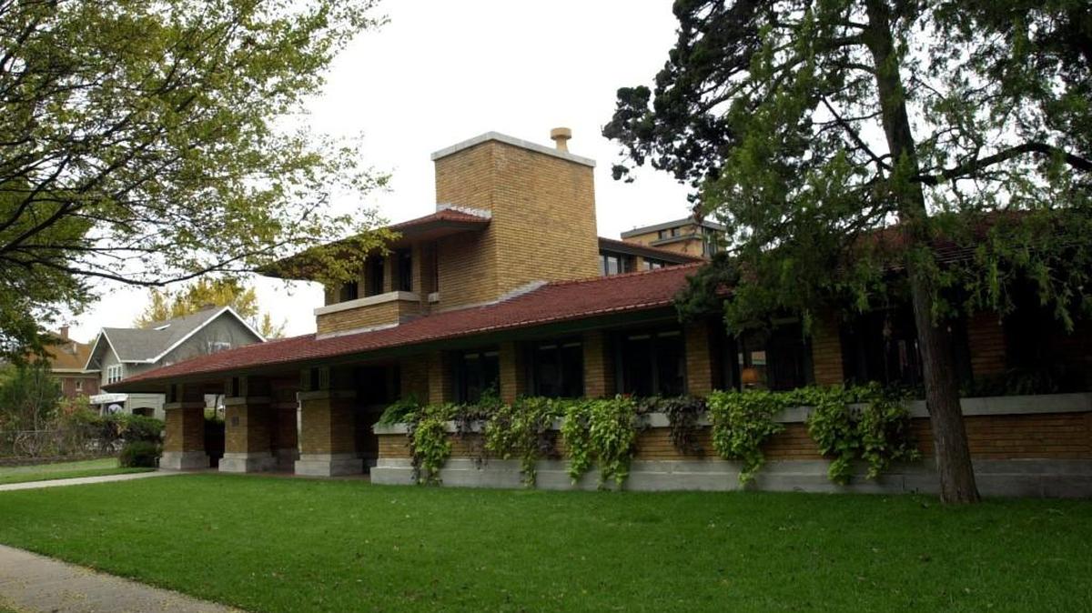 The grounds of the Allen House, designed by Frank Lloyd Wright, were revitalized in the past few years by master gardeners to complement the home’s design with native and even some original plants. It’s one of the stops on this year’s garden tour.