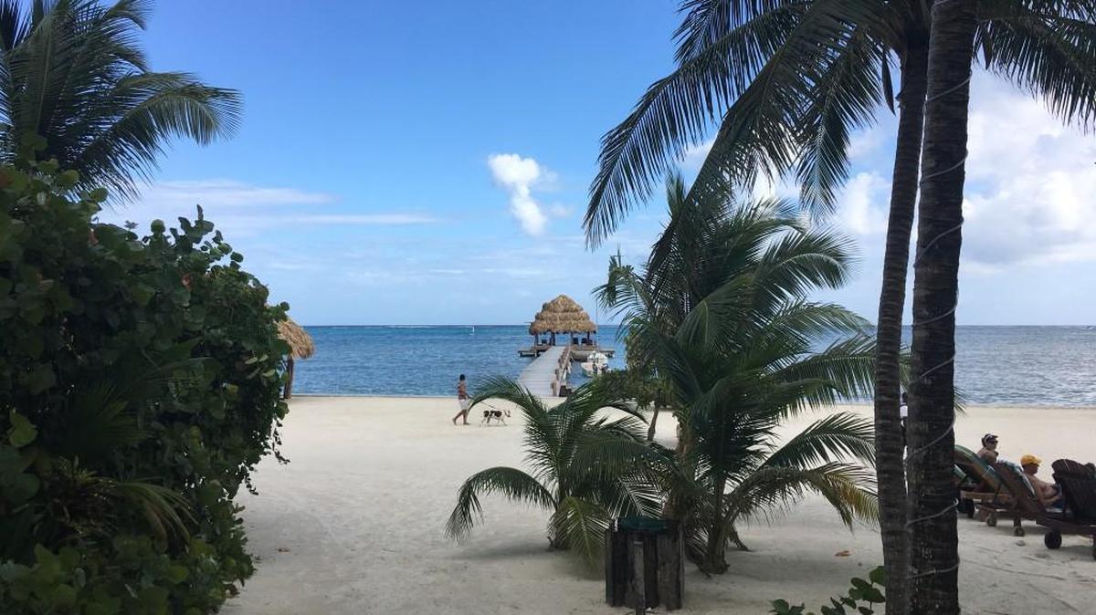 A Kansas City executive will go to prison after he embezzled millions and used some of the funds to buy a beach house in the Caribbean. This photo shows an oceanfront view of the Caribbean from Belize.