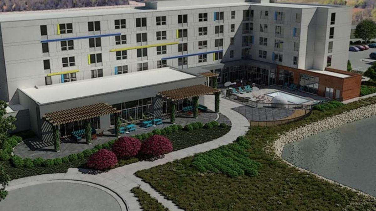 The New Aloft Wichita Northeast hotel at 3642 N. Oliver.