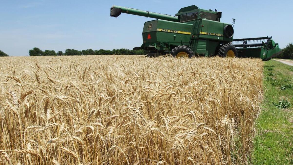 Despite strong harvests, such as from this field near Mulvane in 2016, farmers across the country are facing increasingly difficult financial times
