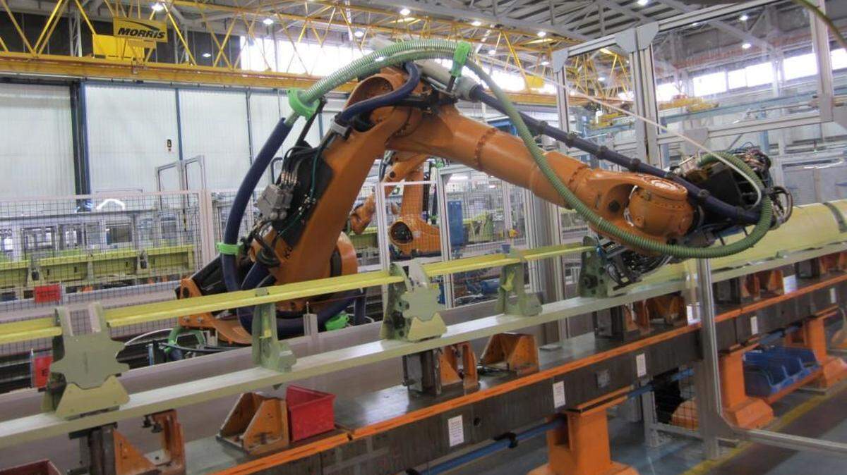 Spirit AeroSystems’ plant in Prestwick, Scotland, includes automation on its Airbus A320 production line.