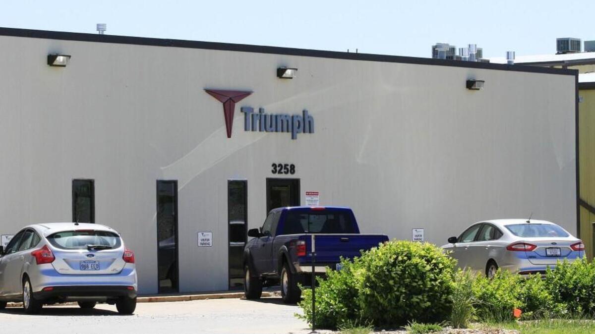 Pennsylvania-based Triumph Group operates a Wichita facility at 3238 S. Hoover.