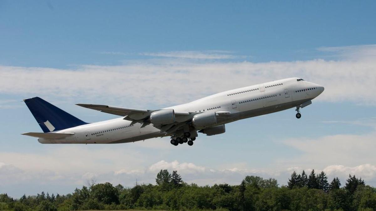 The 747 was the only airplane model that Boeing saw delivery increases in the second quarter and first half of 2017.