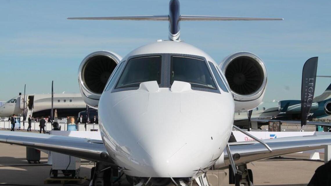 Business jet operations soar from a year ago