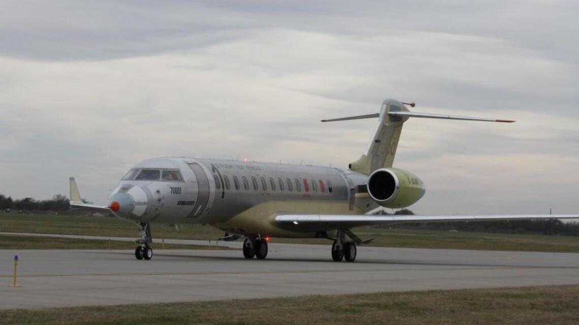 Bombardier sets business jets delivery sights lower in ’17