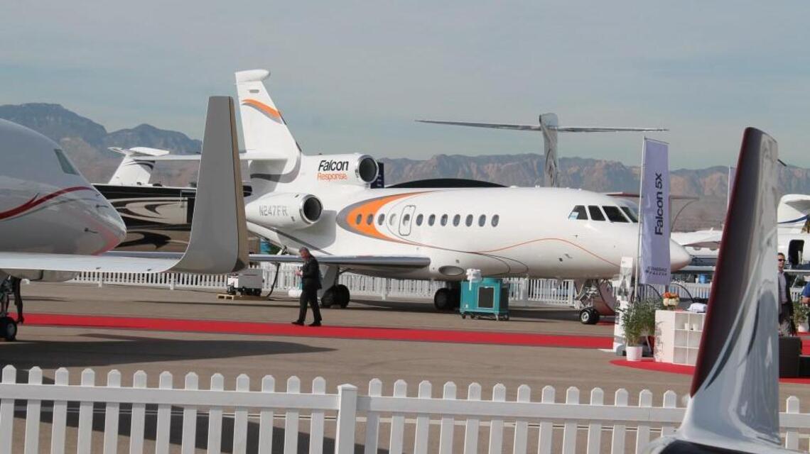 Dassault sees demand for large Falcon jets slip