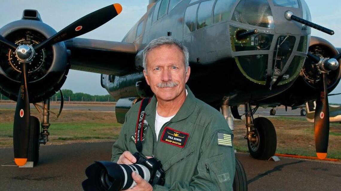 Photographer Paul Bowen named Aero Club Trophy recipient