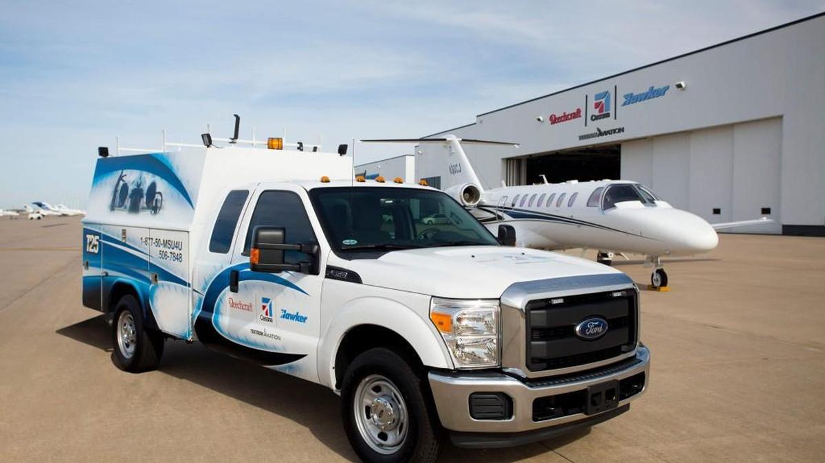 Textron Aviation will have three of its mobile service trucks in the Houston area to support its customers flying there for Sunday’s Super Bowl.
