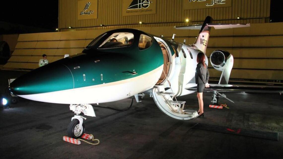 HondaJet competing in market dominated by Cessna M2
