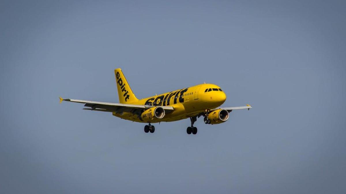 File photo of a Spirit Airlines Airbus A319.