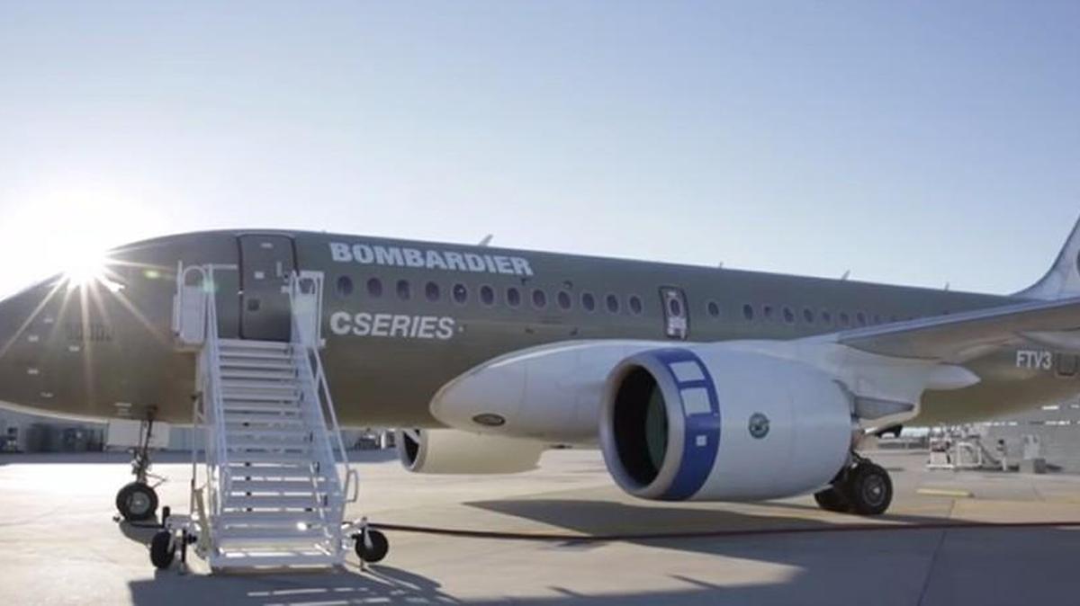 
A video produced by Bombardier shows extensive testing in Wichita of its new CSeries CS100 airliner.
