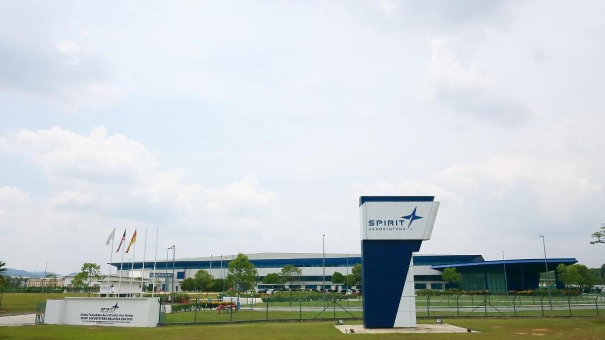 Spirit AeroSystems’ plant in the Malaysia International Aerospace Centre near Kuala Lumpur.