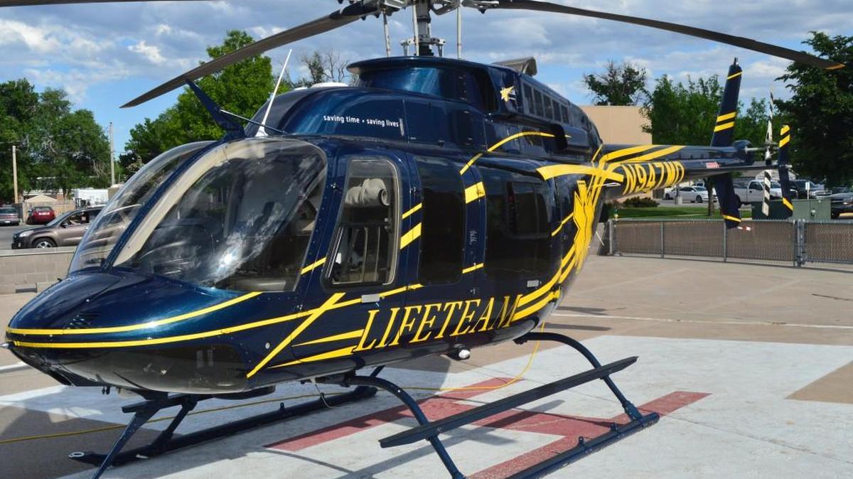 LifeTeam will operate a Bell 407 LongRanger helicopter similar to this one at its new Colby base.