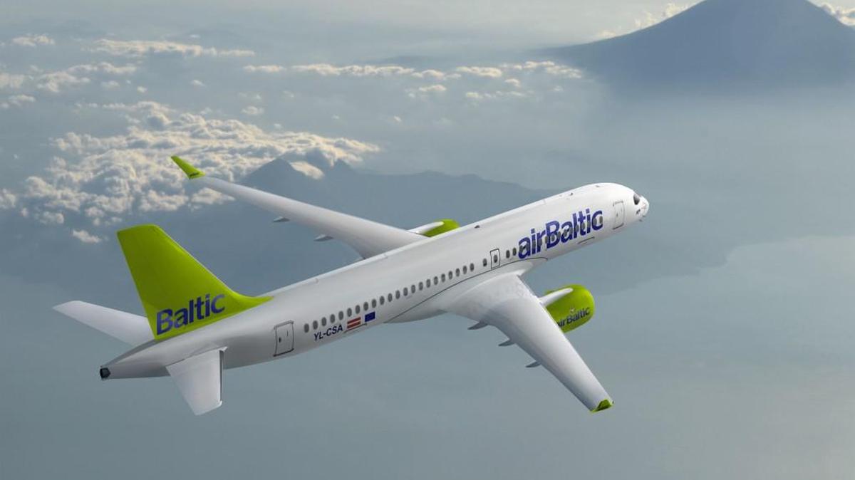 Latvian flag carrier airBaltic is the launch customer for Bombardier’s new CS300 C Series airliner.