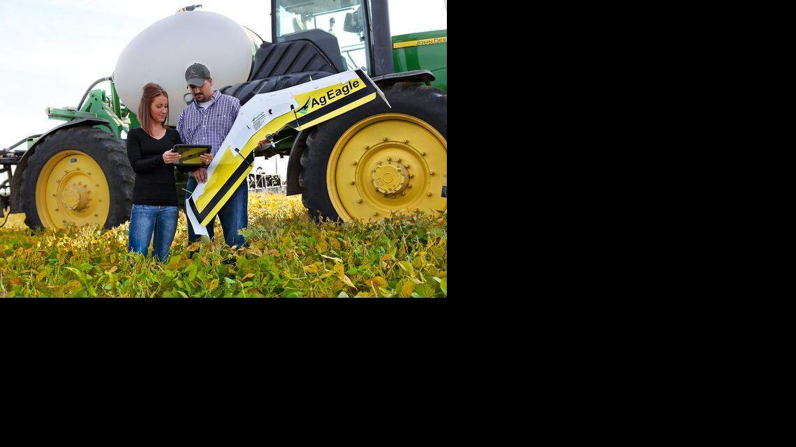 
AgEagle in Neodesha offers a light unmanned aircraft to farmers to inspect their crops. Data it collects is then sent to a smartphone or tablet. 
