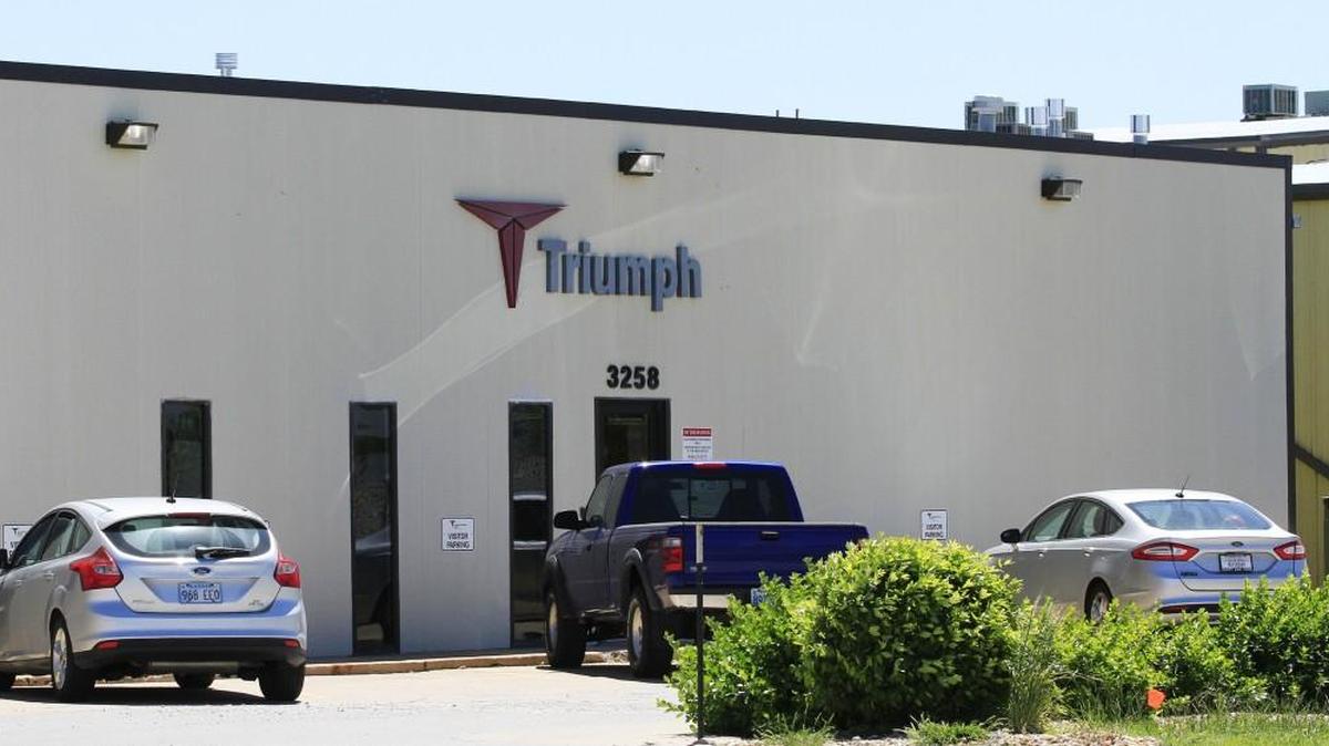 Pennsylvania-based Triumph Group’s Wichita facility is at 3238 S. Hoover.