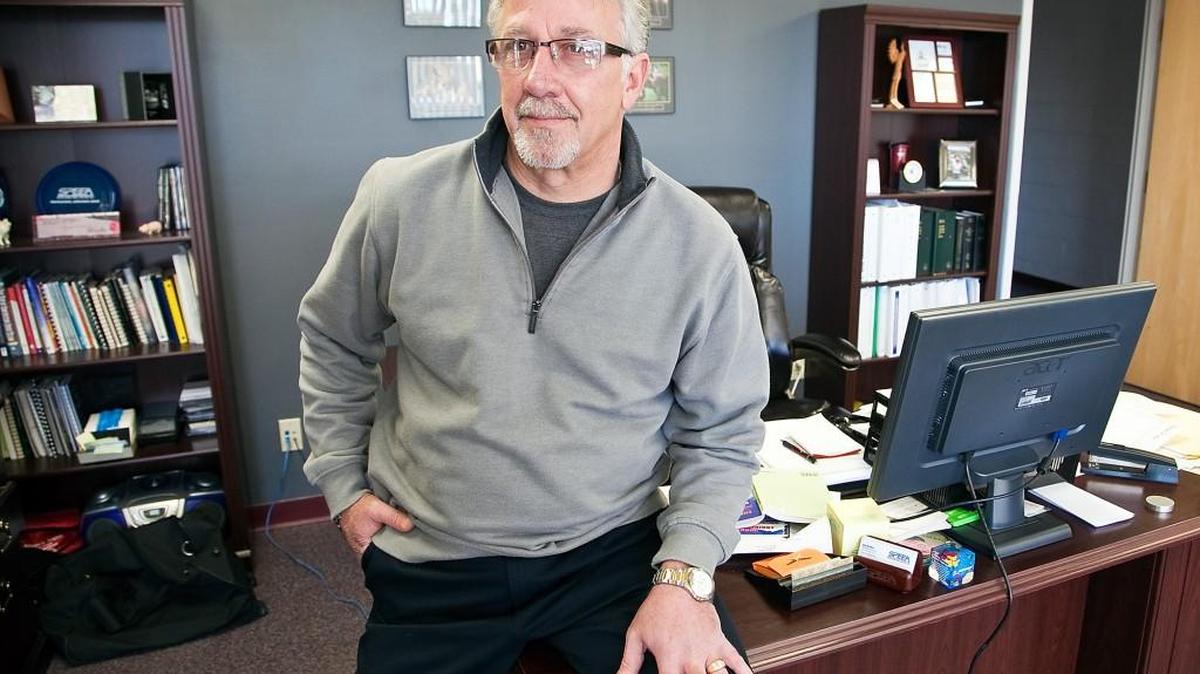 Bob Brewer, Midwest director of the Society of Professional Engineering Employees in Aerospace, in 2012. SPEEA said Brewer retired Jan. 28 after 15 years with the union.
