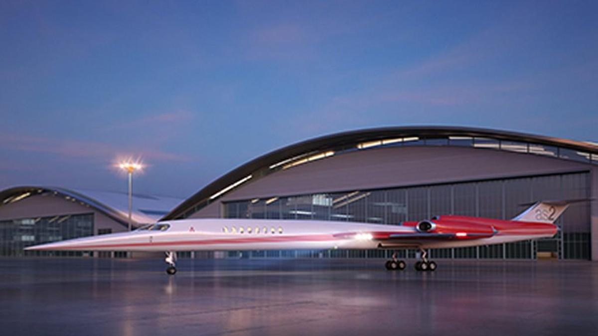 Aerion plans to have a first flight of its AS2 supersonic business jet in 2021.
