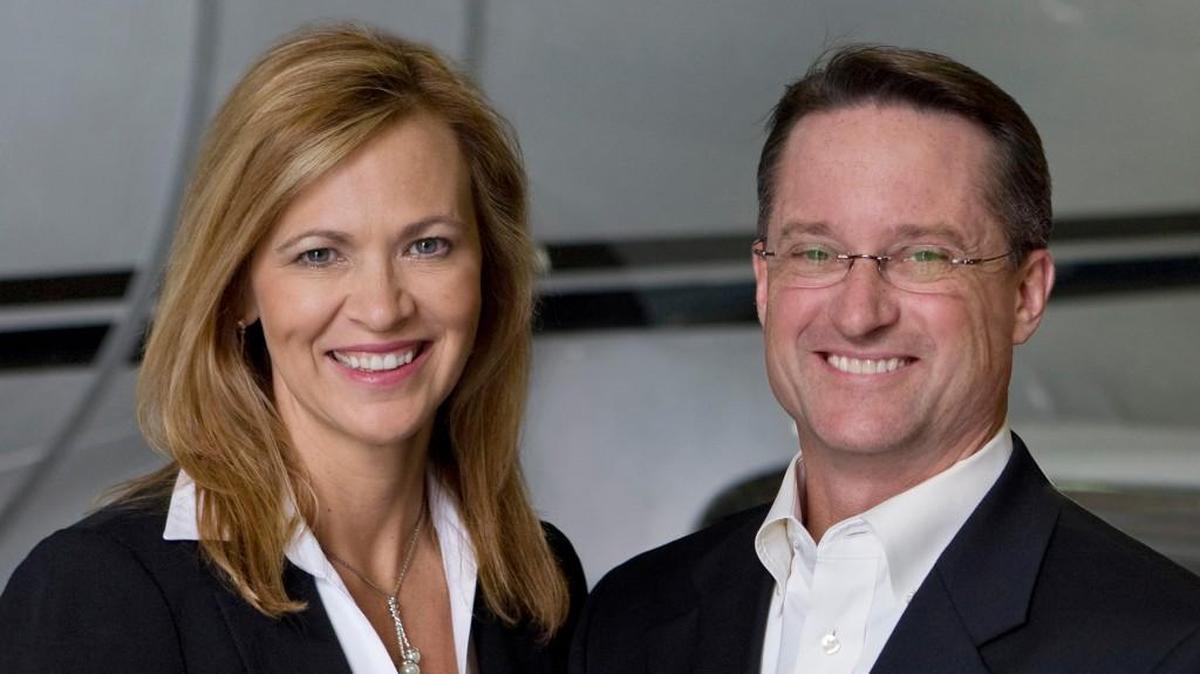 Dianne and Tim White previously held executive positions at Cessna before purchasing Kansas Aircraft Corp. in 2013. On Tuesday, JetAviva announced its acquisition of Kansas Aircraft, and the Whites will stay on in new positions at the used-business jet sales company.
