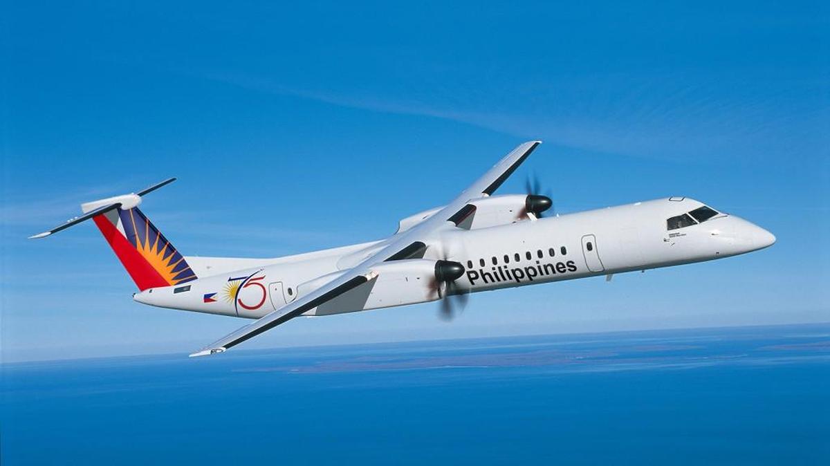 Philippines Airlines has finalized a firm order for five Bombardier Q400 turboprop airliners with an option for seven more.