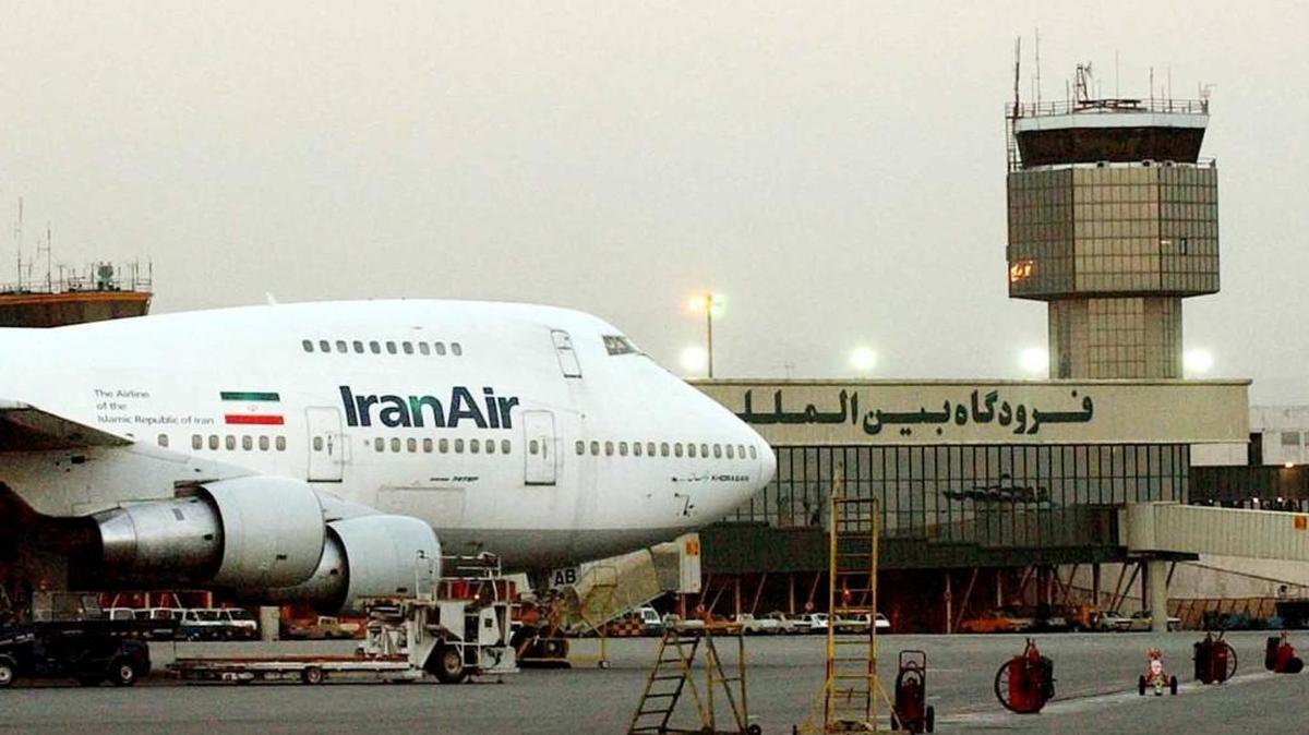 A Boeing 747 of Iran's national airline is seen at Mehrabad International Airport in Tehran in 2003. Boeing Co. is negotiating a deal to sell 100 airplanes to Iran, state-run media reported Sunday.