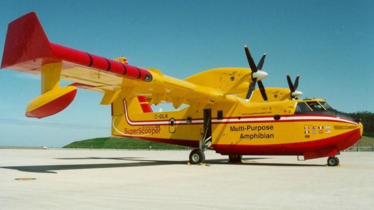 Bombardier’s amphibious aircraft business includes the manufacture of the Bombardier 415, nicknamed the “waterbomber,” which is used to douse wildfires.