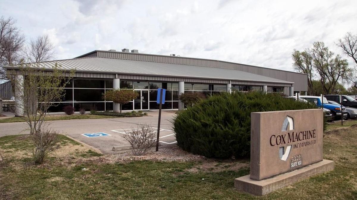 Cox Machine, an aerospace supplier in Wichita, is planning to expand its facilities following a land purchase from the city. (Mar. 17, 2016)