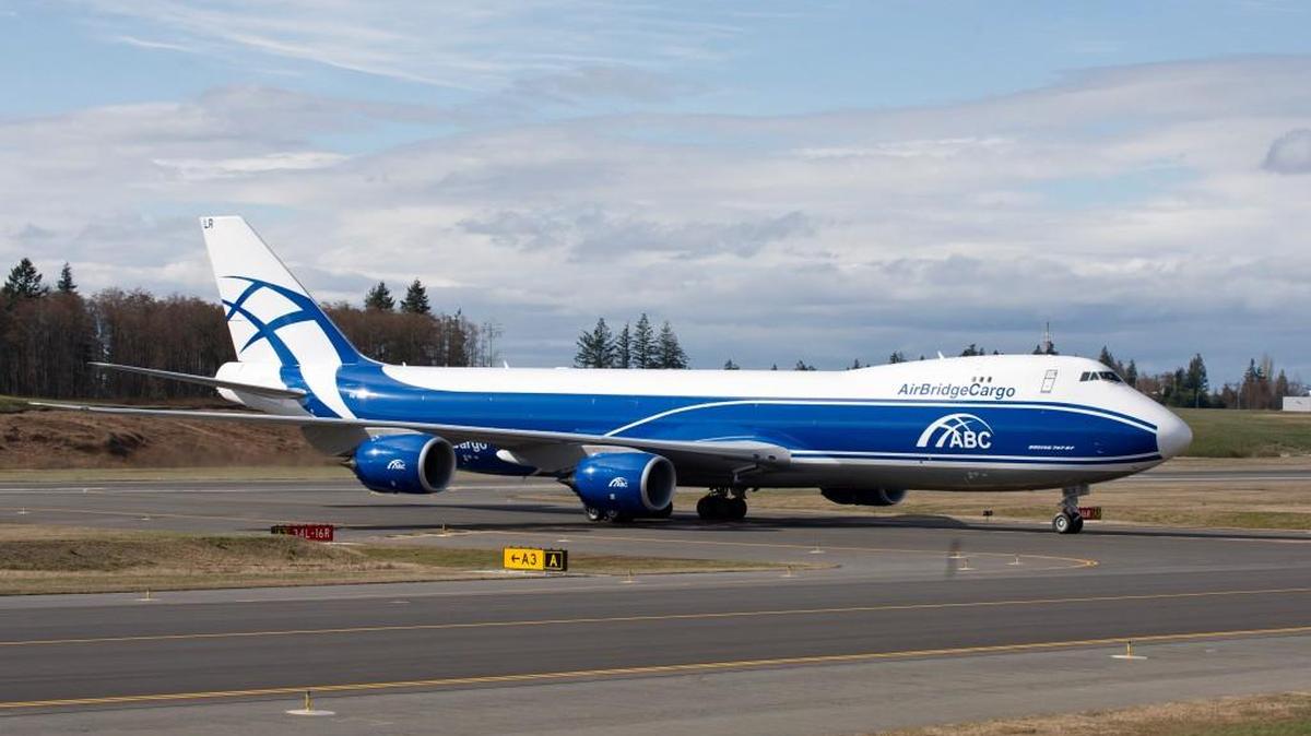 AirBridgeCargo is an airline of Russian air cargo company Volga-Dnepr Group.