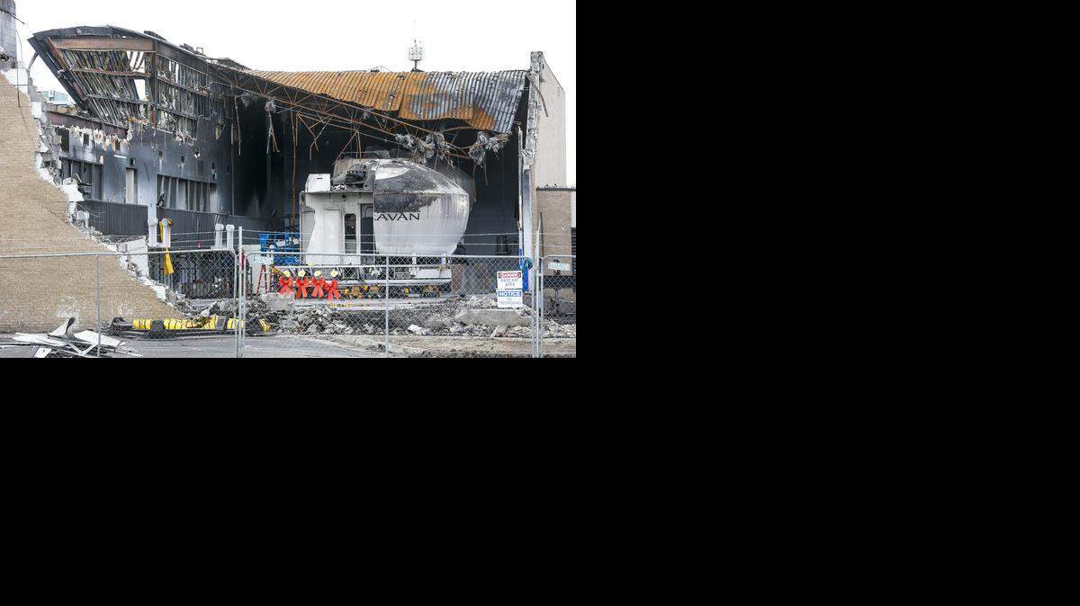 
A King Air airplane crashed into the FlightSafety Cessna Pilot Center in late October. 
