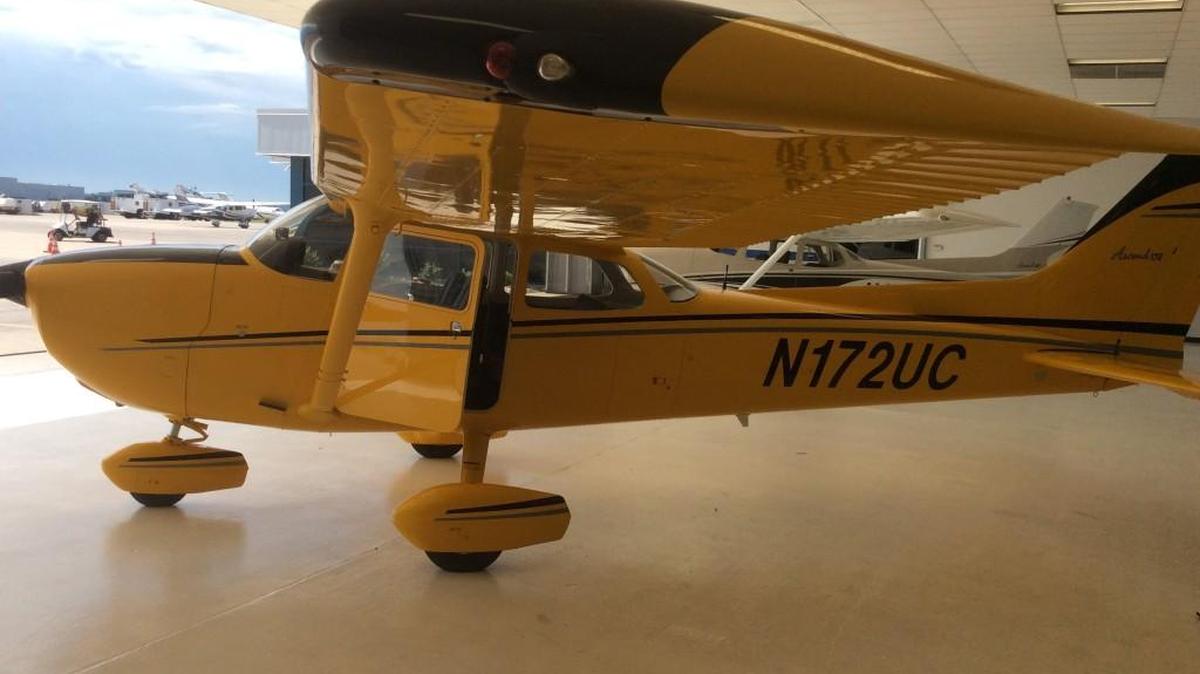 The first Ascend 172 built by Yingling Aviation at Yingling’s facilities at Wichita Eisenhower National Airport.