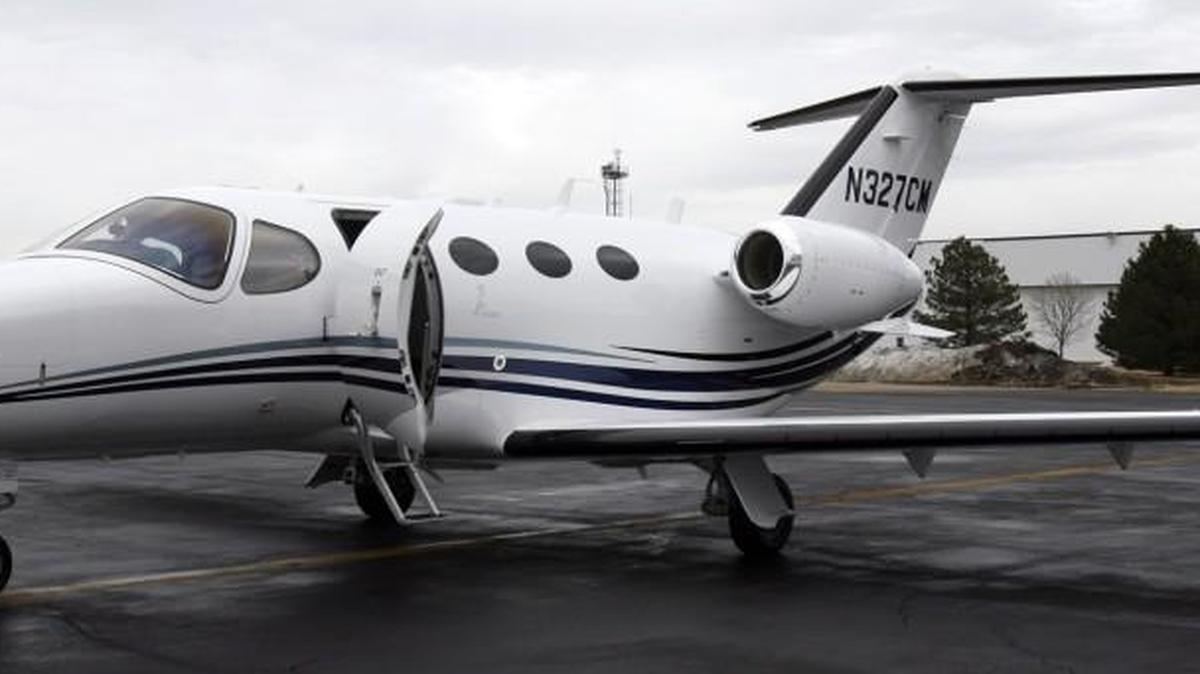 A Textron Aviation Cessna Citation Mustang.