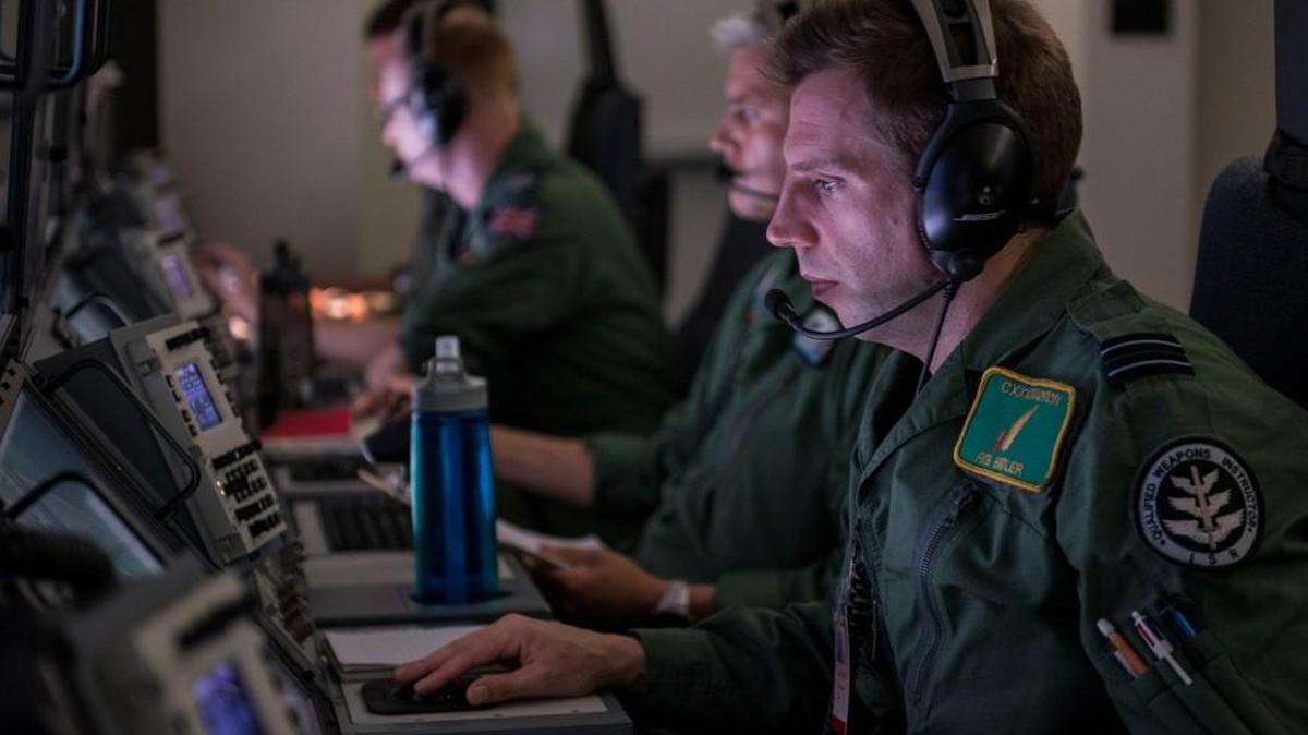The proposed Deployable Mission Readiness Trainer design is portable with low-power requirements and includes Boeing’s Weapons Tactics Trainer system that incorporates sonobuoy and ocean acoustics modeling.