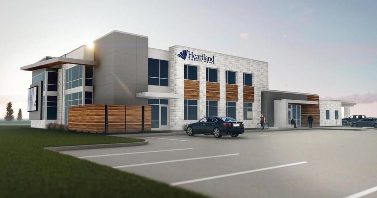 Heartland Credit Union opened a 13,500-square-foot facility at 37th and North Maize Road in 2017. It’s now adding a branch in the old Torchy’s Tacos building at 21st and Rock Road.