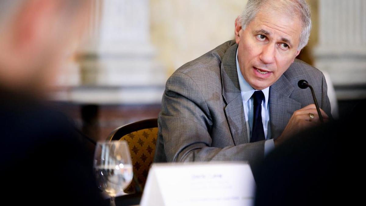 Federal Deposit Insurance Corporation Chairman Martin Gruenberg speaks during a Financial Stability Oversight Council meeting at the Treasury Department in Washington last year.