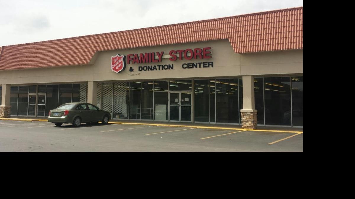 
This former store in the Sweetbriar shopping center at 21st and Amidon was the last of the Salvation Army thrift stores in Wichita. 
