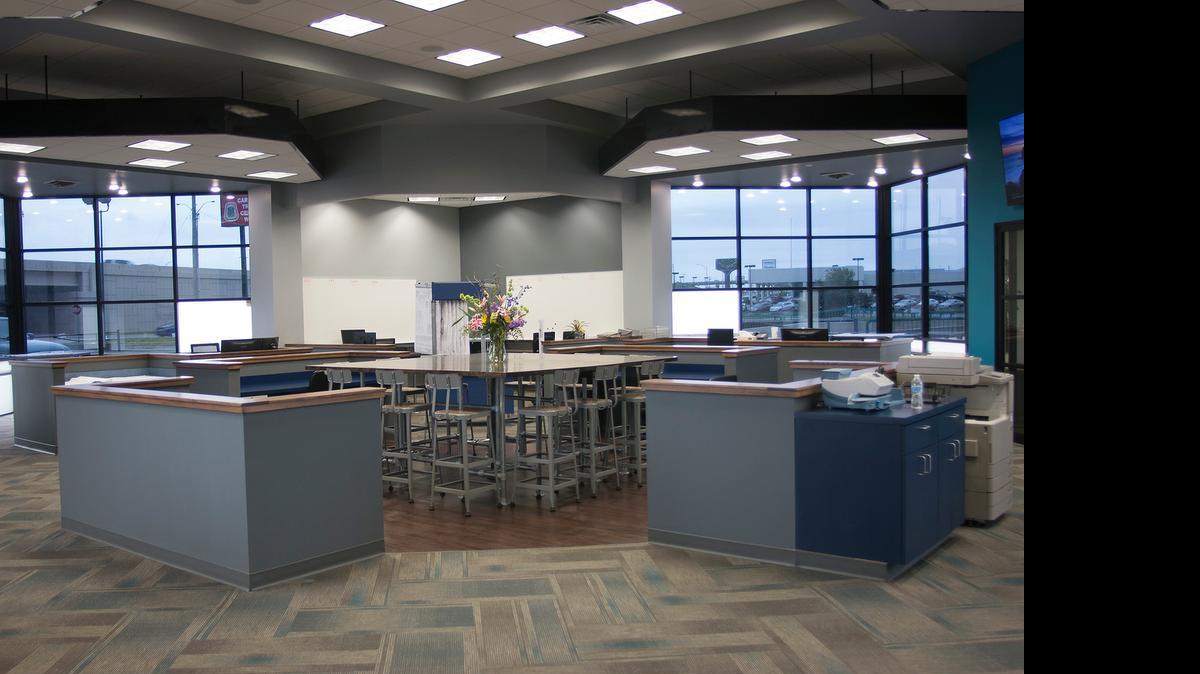 
The new, open environment at Ink Construction is allowing for new efficiencies, Wink Hartman II says.
