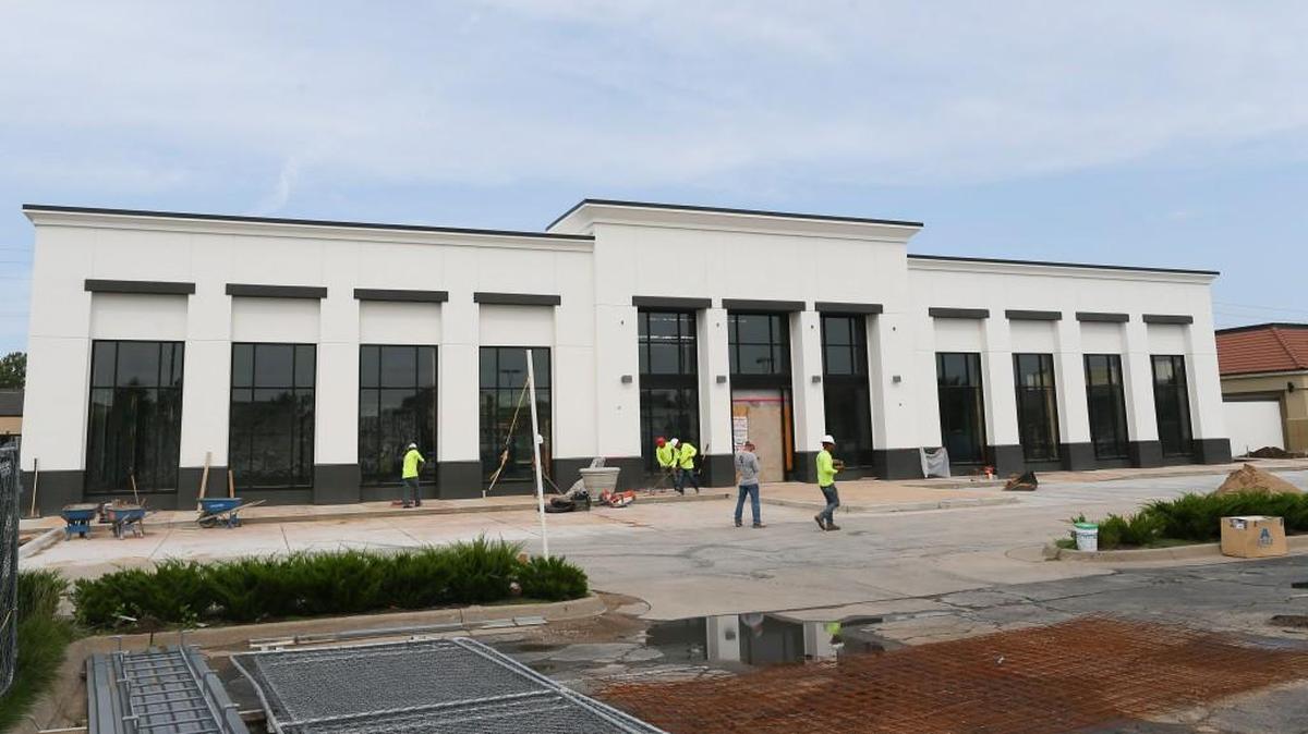 The new Pottery Barn store at Bradley Fair is scheduled to open this fall.