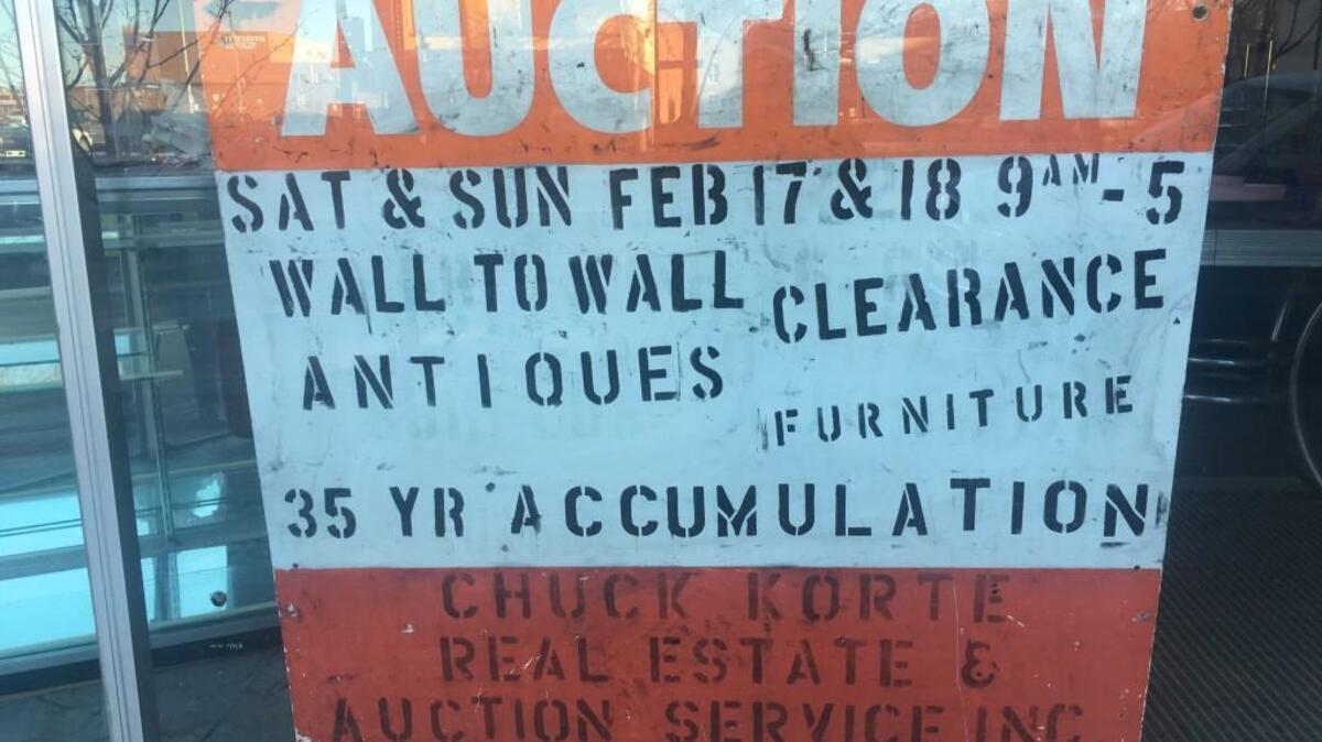 The first of two auctions to sell the contents of A Legacy Antique Mall will start at 9 a.m. on Saturday.