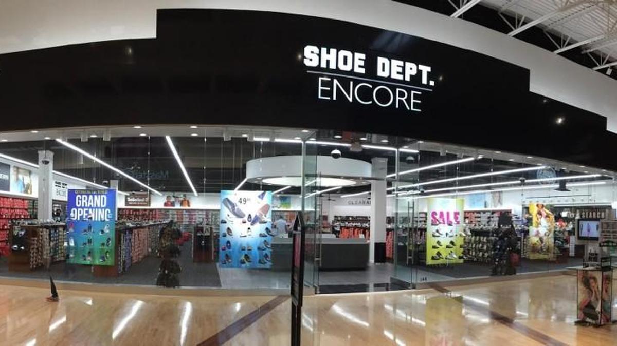 Shoe Dept. Encore is going to open in 12,000 square feet at Towne East Square in August.