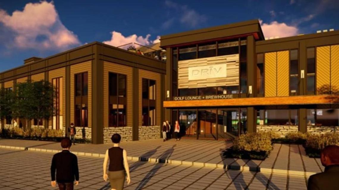 DRIV Golf Lounge & Brewhouse is still in the works near K-96 and Greenwich, but the deal isn’t finalized yet.