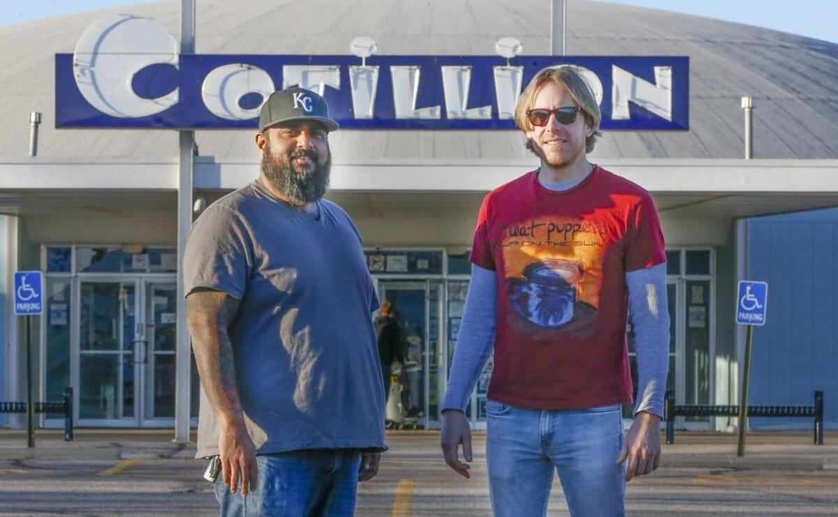 Alex Thomas, left, and Adam Hartke, are wo of the partners who own The Cotillion. Hartke says small venues will need financial help if they’re going to survive.