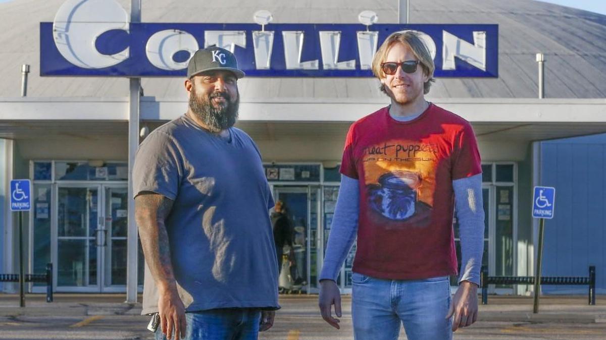 Alex Thomas, left, and Adam Hartke, two of the partners in Barleycorn’s, have purchased the Cotillion from longtime owners Richard and Catherine Leslie.