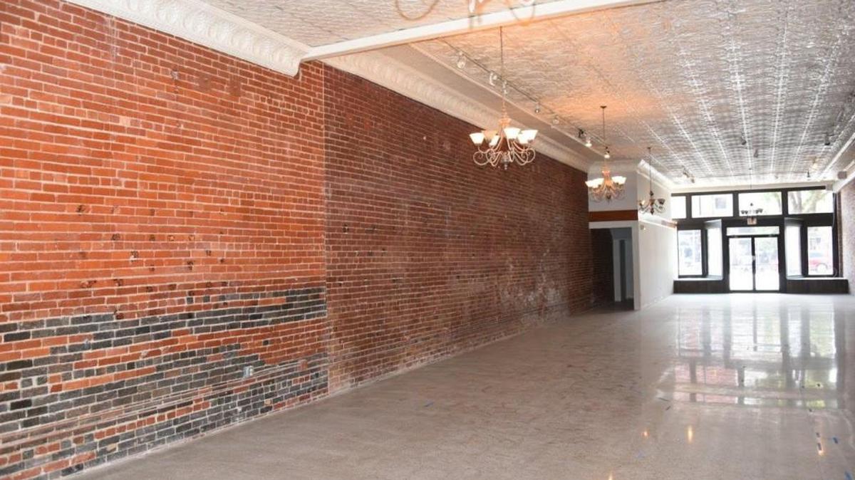 Varied brick and tin ceilings are just some of the charms that attracted Russ Thomas to 918 E. Douglas in Old Town where he’s moving his Mobile Addiction headquarters.