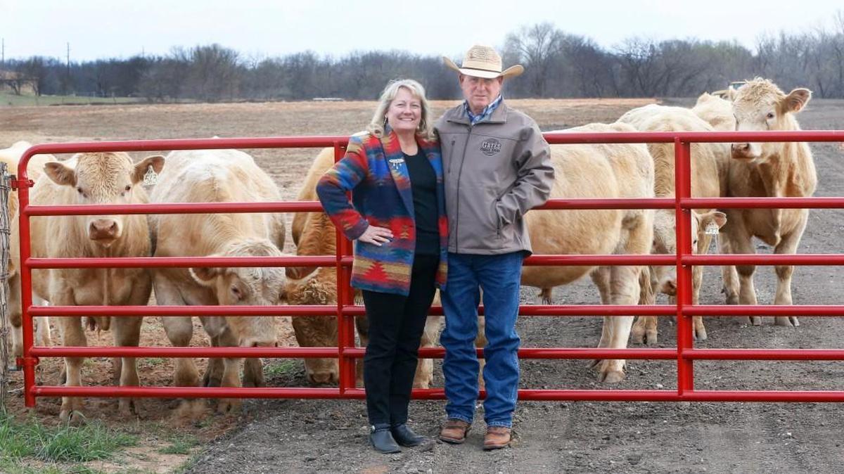 Mike Andra and his wife, Tina, are ranchers who are opening the Wichita Union Stockyards later this year and also getting into the radio business in a bigger way by buying out their KWLS, 107.9-FM, partner, Larry Steckline.