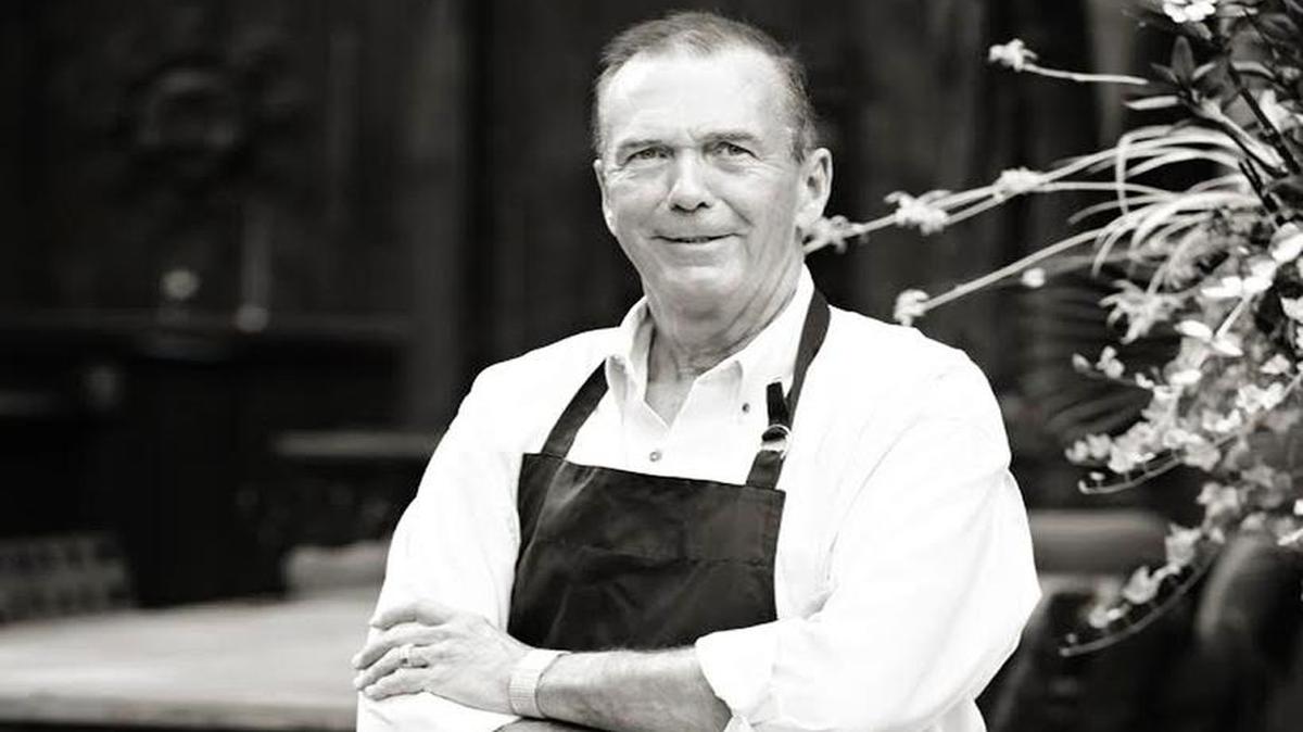 Against his will, Harry Pape has published a new cookbook, “Simple Cooking with Chef H.”