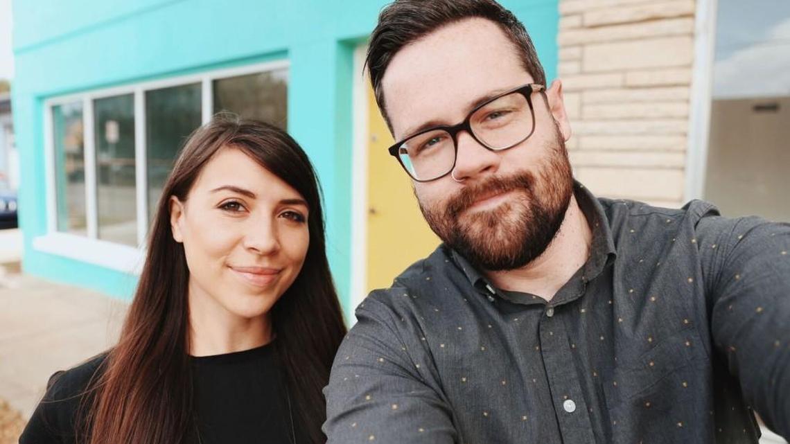 Hannah Scott and Kevin Wildt are opening Vortex Souvenir, a stationery and gift shop, near Second and Hydraulic in late October.