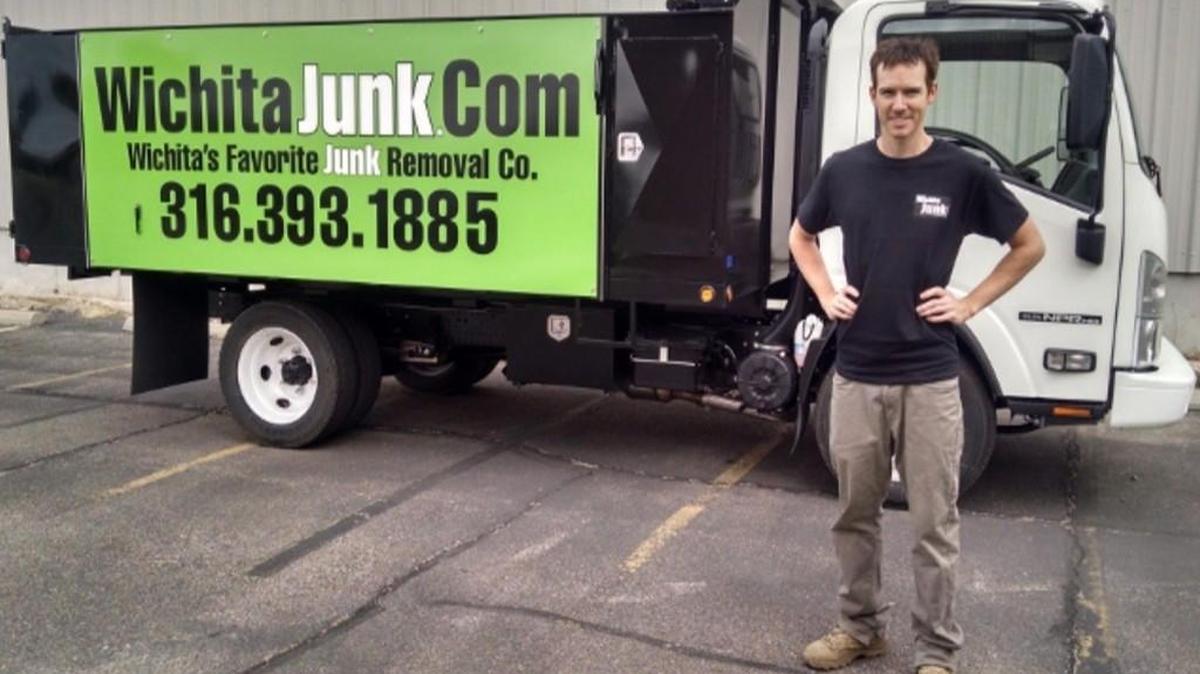 “Basically, it’s a full-service junk removal company,” Jason Hart says. “Whatever it is, we’ll take it from them.”