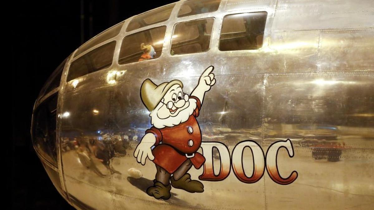 Doc, a B-29 Superfortress bomber that's undergoing restoration, survived target practice. But why?