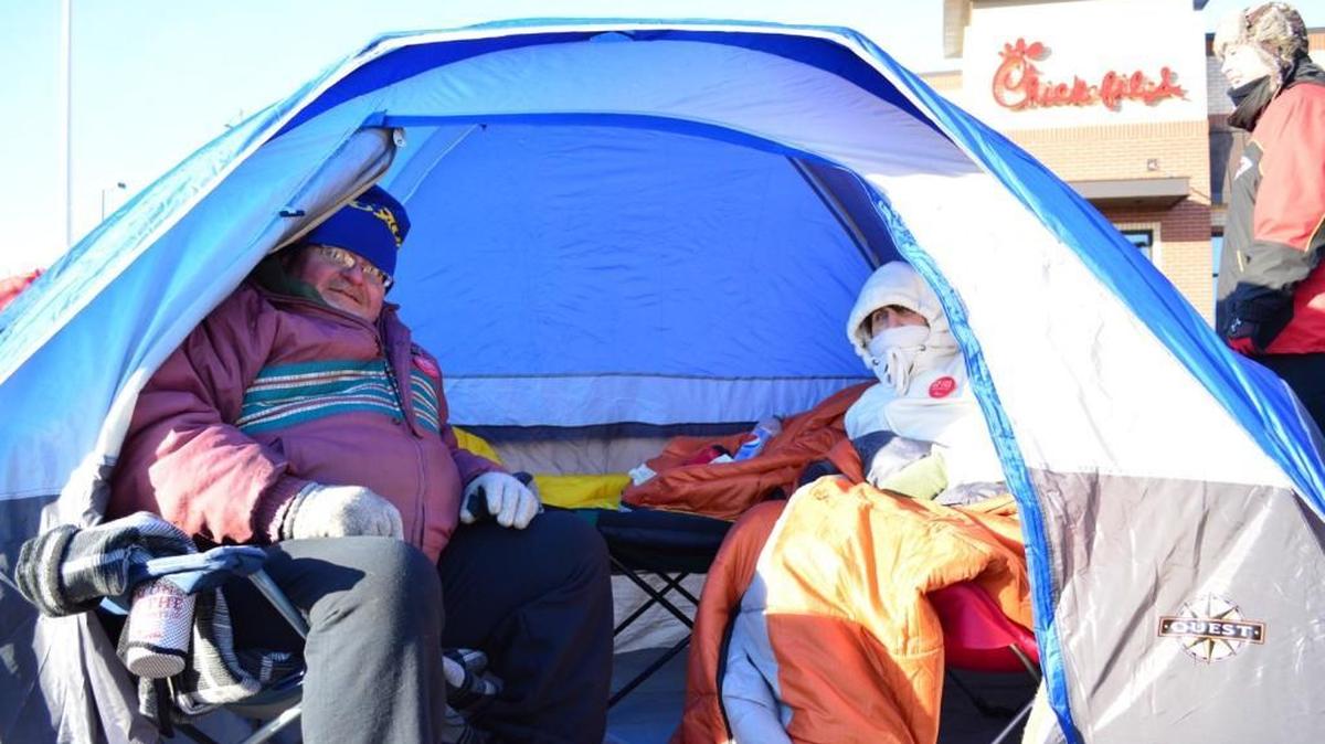 It may be just a matter of time before people are camped in front of a new Chick-fil-A before it opens on the west side.